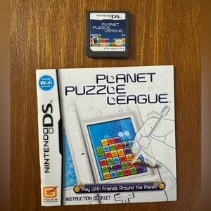Nintendo DS Game Planet Puzzle League Game